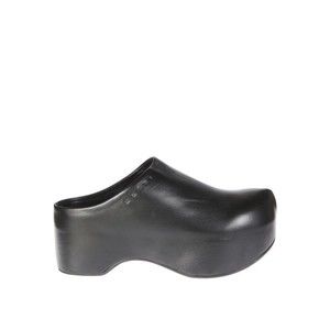 Marni Black Clogs With Sole - NWT